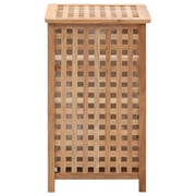 vidaXL Laundry Bin 39x39x65 cm Solid Walnut Wood