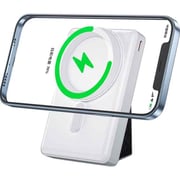 Wiwu Magnetic Wireless Power Bank 10000mAh White JC-20W