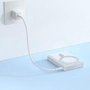 Wiwu Magnetic Wireless Power Bank 10000mAh White JC-20W