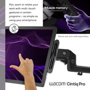 Wacom DTH271K0B-ST Cintiq Pro Display With Stand Bundle 27inch