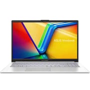 Asus Vivobook Go 15 (2023) Laptop - Intel Core i3-N305 / 15.6inch FHD / 256GB SSD / 8GB RAM / Shared Intel UHD Graphics / Windows 11 Home / English & Arabic Keyboard / Silver / Middle East Version - [E1504GA-NJ233W]
