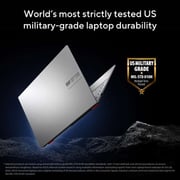 Asus Vivobook Go 15 (2023) Laptop - Intel Core i3-N305 / 15.6inch FHD / 256GB SSD / 8GB RAM / Shared Intel UHD Graphics / Windows 11 Home / English & Arabic Keyboard / Silver / Middle East Version - [E1504GA-NJ233W]