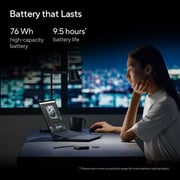 Asus Zenbook Pro 14 Duo OLED UX8402 (2023) Laptop - 13th Gen / Intel Core i9-13900H / 14.5inch 2.8K / 1TB SSD / 32GB RAM / 8GB NVIDIA GeForce RTX 4060 Graphics / Win 11 Home / English & Arabic Keyboard / Black / Middle East Version - [UX8402VV-OLEDI9TB]