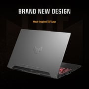 Asus TUF Gaming A15 Gaming (2023) Laptop - AMD Ryzen 9-7940HS / 15.6inch FHD / 1TB SSD / 16GB RAM / 8GB NVIDIA GeForce RTX 4070 Graphics / Windows 11 Home / English & Arabic Keyboard / Mecha Gray / Middle East Version - [FA507XI-LP018W]