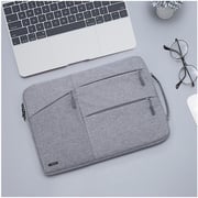 Protect Slim Sleeve Laptop Bag Grey 13.3Inch