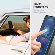 Spigen GLAStR Slim for Xiaomi Poco X5 PRO/Redmi Note 12 PRO+ and Redmi Note 12 PRO Screen Protector Premium Tempered Glass - Case Friendly- 2 Pack