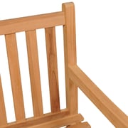 vidaXL 4 Piece Garden Dining Set Solid Wood Teak