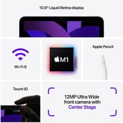 iPad Air 5th Gen M1 10.9-inch WiFi 256GB Purple - International Version