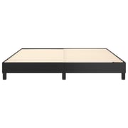 vidaXL Box Spring Bed Frame Black 180x200 cm 6FT Super King Faux Leather