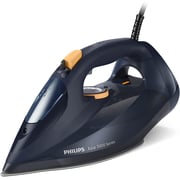 Philips 7000 Series 2800W HV Steam Iron, SteamGlide Elite Soleplate, Blue/Yellow - DST7060/26