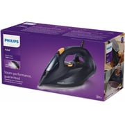 Philips 7000 Series 2800W HV Steam Iron, SteamGlide Elite Soleplate, Blue/Yellow - DST7060/26