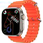Glassology GTWU02OG Smart Watch Ultra Orange