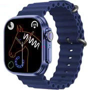 Glassology GTWU02BL Smart Watch Ultra Blue