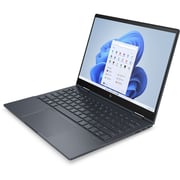 HP Envy x360 2-in-1 Convertible (2022) Laptop - 12th Gen / Intel Core i7-1250U / 13.3inch OLED / 512GB SSD / 16GB RAM / Shared Intel Iris Xe Graphics / Windows 11 Home / English & Arabic Keyboard / Blue / Middle East Version - [13-BF0017NE]