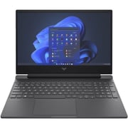 HP Victus Gaming (2021) Laptop - AMD Ryzen 7-5800H / 15.6inch FHD / 512GB SSD / 16GB RAM / 4GB AMD Radeon RX 6500M Graphics / Windows 11 Home / English & Arabic Keyboard / Black / Middle East Version - [15-FB0030NE]
