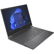 HP Victus Gaming (2021) Laptop - AMD Ryzen 7-5800H / 15.6inch FHD / 512GB SSD / 16GB RAM / 4GB AMD Radeon RX 6500M Graphics / Windows 11 Home / English & Arabic Keyboard / Black / Middle East Version - [15-FB0030NE]