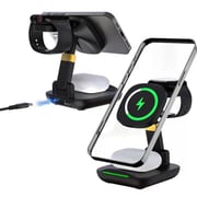 Digitplus 4-in-1 Wireless Charger Black
