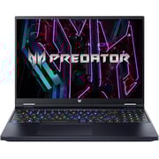 Acer Predator Helios 16 Gaming (2023) Laptop - 13th Gen / Intel Core i9-13900HX / 16inch WQXGA / 1TB SSD / 32GB RAM / 8GB NVIDIA GeForce RTX 4070 Graphics / Windows 11 Home / English & Arabic Keyboard / Black / Middle East Version - [PH16-71-95WQ]