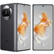 هاتف هواوي ميت X3 512 جيجابايت عربي يدعم شبكة الجيل الرابع، لون أسود