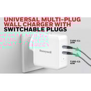 Honeywell Zest Charger With Micro USB Cable White