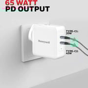 Honeywell Zest Charger With Micro USB Cable White