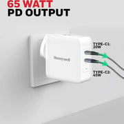 Honeywell Zest Charger With Micro USB Cable White