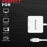 Honeywell Type-C to HDMI With PD Ethernet Adapter White
