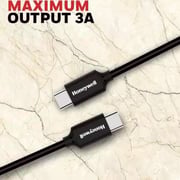 Honeywell Type C to Type C USB 3.1 Cable 1.8m Black