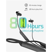 RavPower RP-BH1003 Surround Wireless Sport In Ear Earphones Black