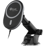Evolt Magsafe Car Charging Mount Black