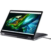 Acer Aspire 5 Spin 14 2-in-1 Convertible (2023) Laptop - 13th Gen / Intel Core i7-1355U / 14inch WUXGA / 512GB SSD / 16GB RAM / Shared Intel Iris Xe Graphics / Windows 11 Home / English & Arabic Keyboard / Grey / Middle East Version - [A5SP14-51MTN-7427]