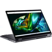 Acer Aspire 5 Spin 14 2-in-1 Convertible (2023) Laptop - 13th Gen / Intel Core i7-1355U / 14inch WUXGA / 512GB SSD / 16GB RAM / Shared Intel Iris Xe Graphics / Windows 11 Home / English & Arabic Keyboard / Grey / Middle East Version - [A5SP14-51MTN-7427]