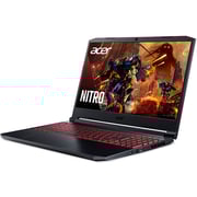 Acer Nitro 5 Gaming (2021) Laptop - 11th Gen / Intel Core i5-11400H / 15.6inch FHD / 512GB SSD / 8GB RAM / 4GB NVIDIA GeForce RTX 3050 Graphics / Windows 11 Home / English & Arabic Keyboard / Black / Middle East Version - [AN515-57-5473]