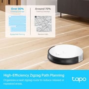 TPLink Robot Vacuum Cleaner & Auto-Empty Dock White Tapo RV10 Plus