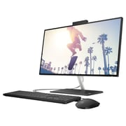 HP All-in-One PC (2022) Desktop- 12th Gen / Core i5-1235U / 23.8inch FHD / 512GB SSD / 8GB RAM / Intel Iris Xe Graphics / Win11 / English Keyboard / Black / International Version- [24-cb1024nh]