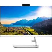 Lenovo IdeaCentre AIO 3 24ALC6 All-in-One (2023) Desktop - AMD Ryzen 7-7730U / 23.8inch FHD / 512GB SSD / 16GB RAM / Shared AMD Radeon Graphics / Windows 11 Home / English & Arabic Keyboard / White / Middle East Version - [F0G100TCAX]