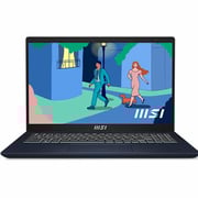 MSI (2021) Ultrabook - 11th Gen / Intel Core i5-1155G7 / 15.6inch FHD / 512GB SSD / 8GB RAM / Shared Intel Iris Xe Graphics / Windows 11 Home / English & Arabic Keyboard / Black / Middle East Version - [Modern 15 B11M]