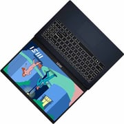 MSI (2021) Ultrabook - 11th Gen / Intel Core i5-1155G7 / 15.6inch FHD / 512GB SSD / 8GB RAM / Shared Intel Iris Xe Graphics / Windows 11 Home / English & Arabic Keyboard / Black / Middle East Version - [Modern 15 B11M]