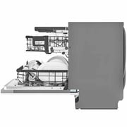 LG QuadWash Built-in Steam Dishwasher, 14 Place Settings, EasyRack Plus, Inverter Direct Drive, ThinQ DBC425TS