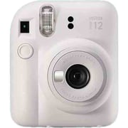 Fujifilm INSTAX MINI 12 Instant Film Camera Clay White