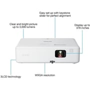 Epson WXGA 3 LCD Projector CO-W01