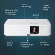 Epson Smart FHD 3 LCD Projector CO-FH02