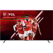 تلفزيون ذكي 4K QLED مقاس 85 بوصة موديل 85C645 من تي سي إل