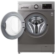 LG 8 kg washing machine with chrome door