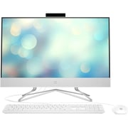 HP All in One 200 G4 Desktop PC- 12th Gen / Core i5 / 21.5inch / 1TB SSD / 16GB RAM / Intel UHD Graphics / Win11 Pro / English & Arabic Keyboard / White / International Version- 5W800ES