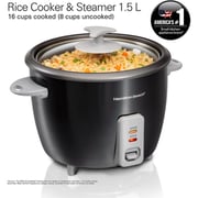 Hamilton Beach Rice Cooker With Steamer 37517-ME