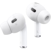 Elago Ear Tips designed for AirPods Pro 2 compatible with Apple AirPods Pro 2nd Gen with Earbuds Cover 3 Sets / 3 Sizes - White