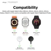 Elago W9 Apple Watch Charger Ultra Light Grey