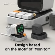 Elago W9 Apple Watch Charger Ultra Light Grey