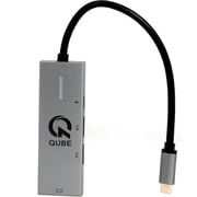 Qube Avalanche Display HDMI 1.4 Cable Grey